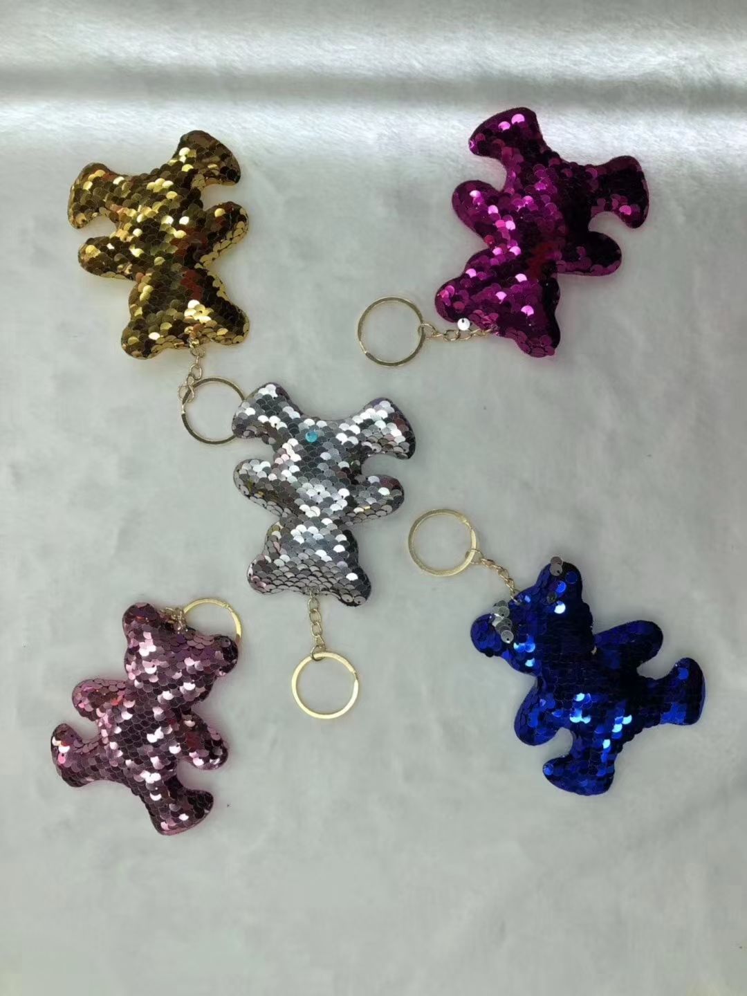 Key chain Innovative sequin key chain series of mixed explosive