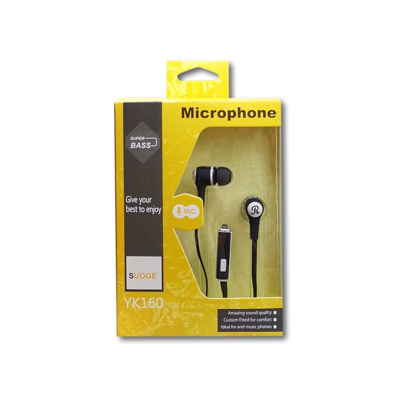 Sogo Brand Headphones, Sg-160 Mobile Phone Headphones, Earbuds, Ear Label, Ear Cable, Wired Headphones, Headphones With Label Specification drawing