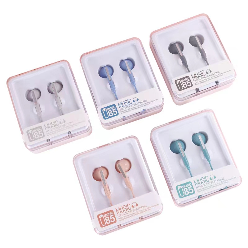 Sogo Brand Earphones U85 Earbuds Mobile Earphones With Earbuds Cable Earbuds Specification drawing