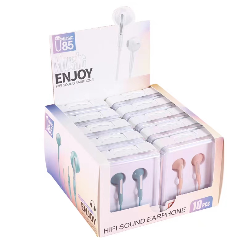Sogo Brand Earphones U85 Earbuds Mobile Earphones With Earbuds Cable Earbuds