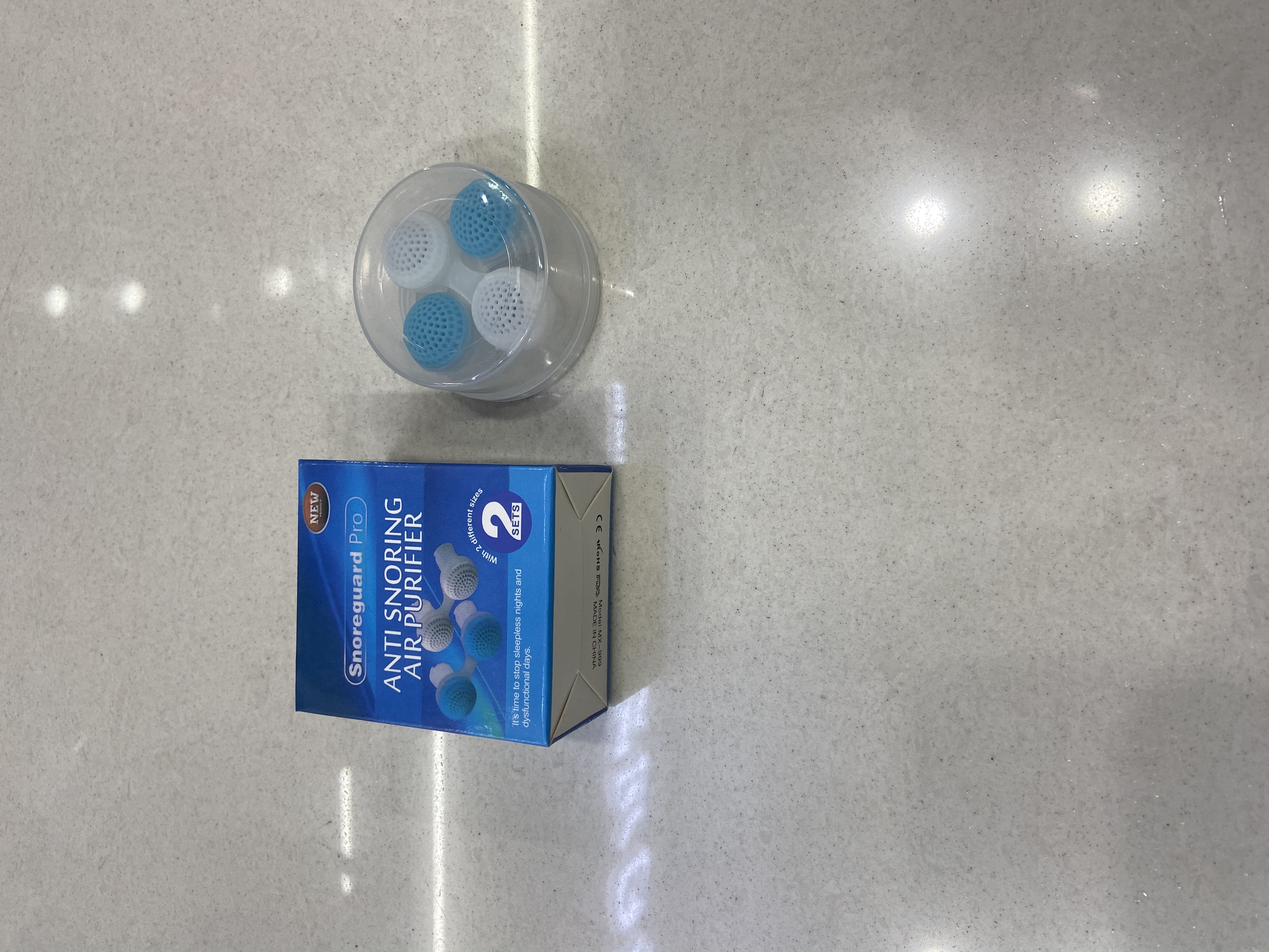 Two with snoring stoppers full figure