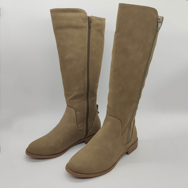 The 2023 New Style Of Women's Long Boots Is Fashionable And Trendy. Low-Heeled Women's Boots And Flat High Boots Are In Stock In Sizes 36-41