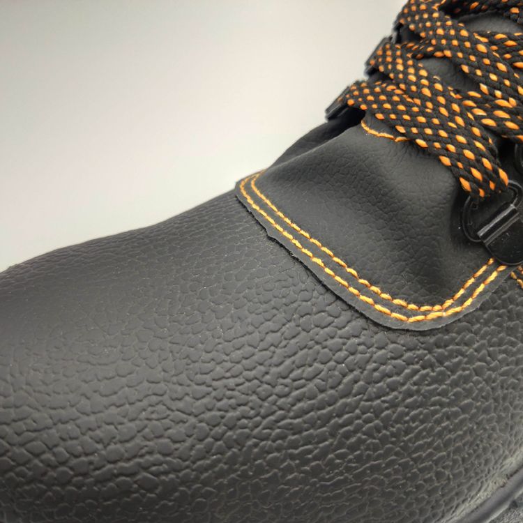 2022 New Men's Safety Shoes, Mid-Top Safety Work Shoes, Wear-Resistant Construction Site Laces, Steel Plate Insulation, In Stock, Sizes 40-46 Application Scenario