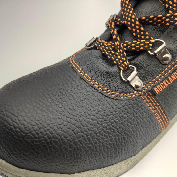 2023 New Men's Work Safety Shoes, Construction Site Shoes, High-Top Work Shoes, Durable Size 40-46 Specification drawing
