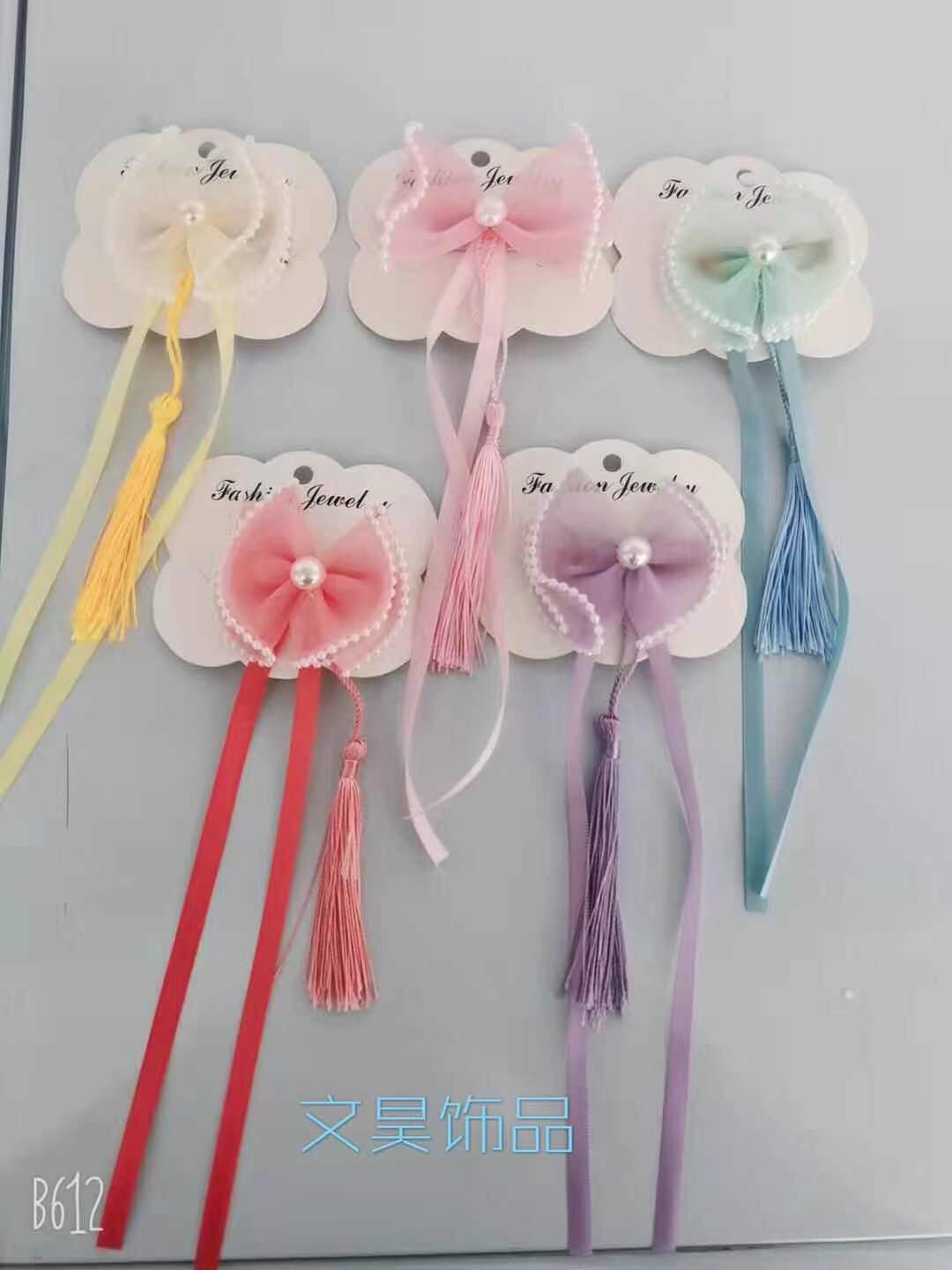 Wen Hao accessories fashion children fringe hairpin ghta