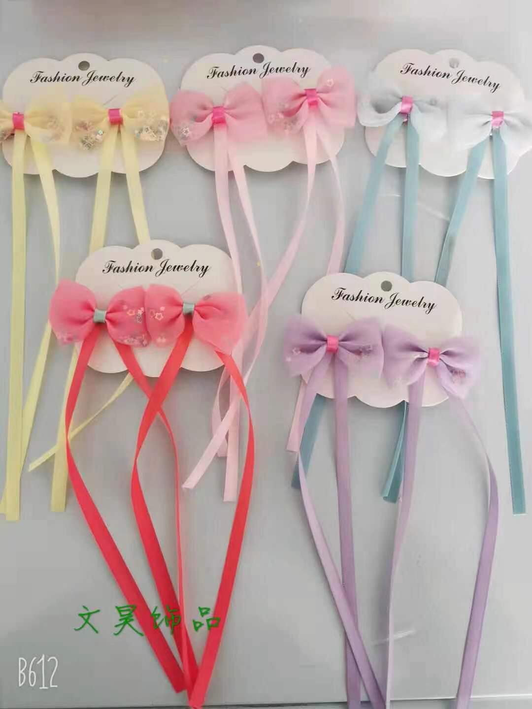 Wen Hao jewelry fashion children fringe hairpin dcbd