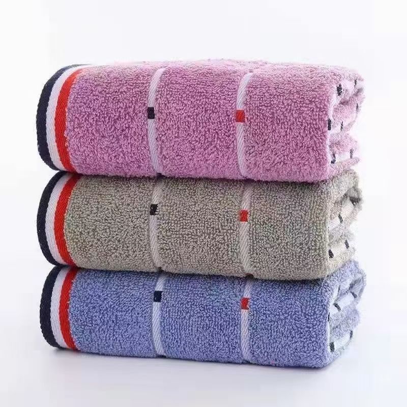 Yiwu Good Goods Floating Yang Pure Cotton Absorbent Towel Stall Economic Towel details Picture