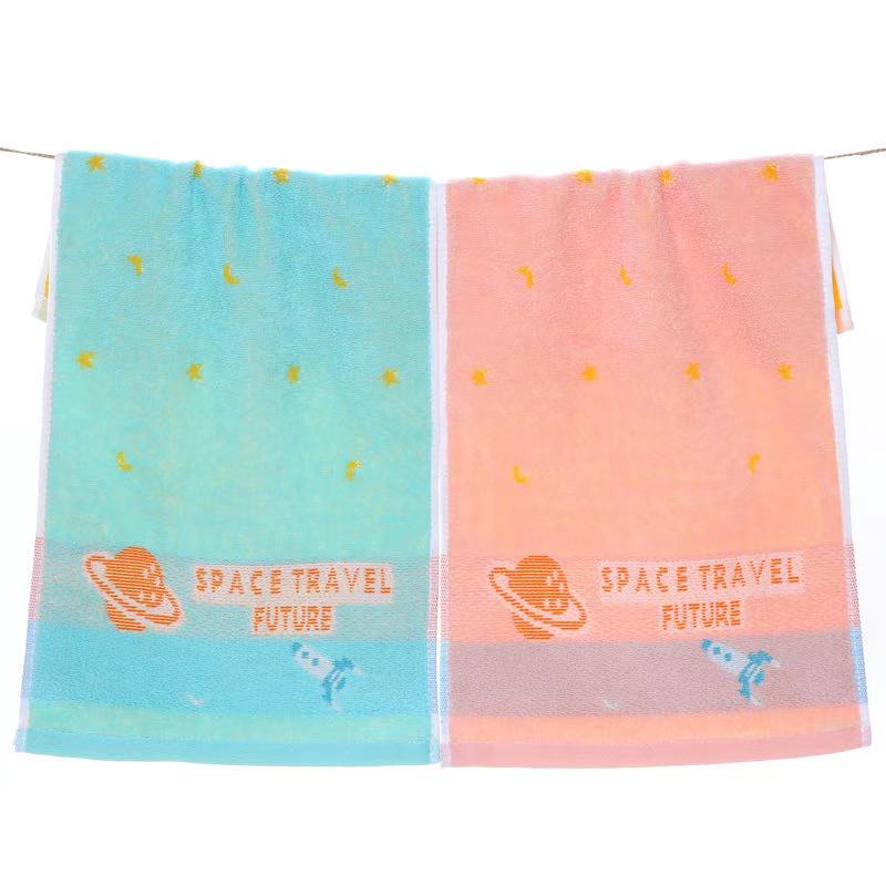 Yiwu Good Goods Floating Yang Absorbent Children Towel Jacquard Towel Specification drawing