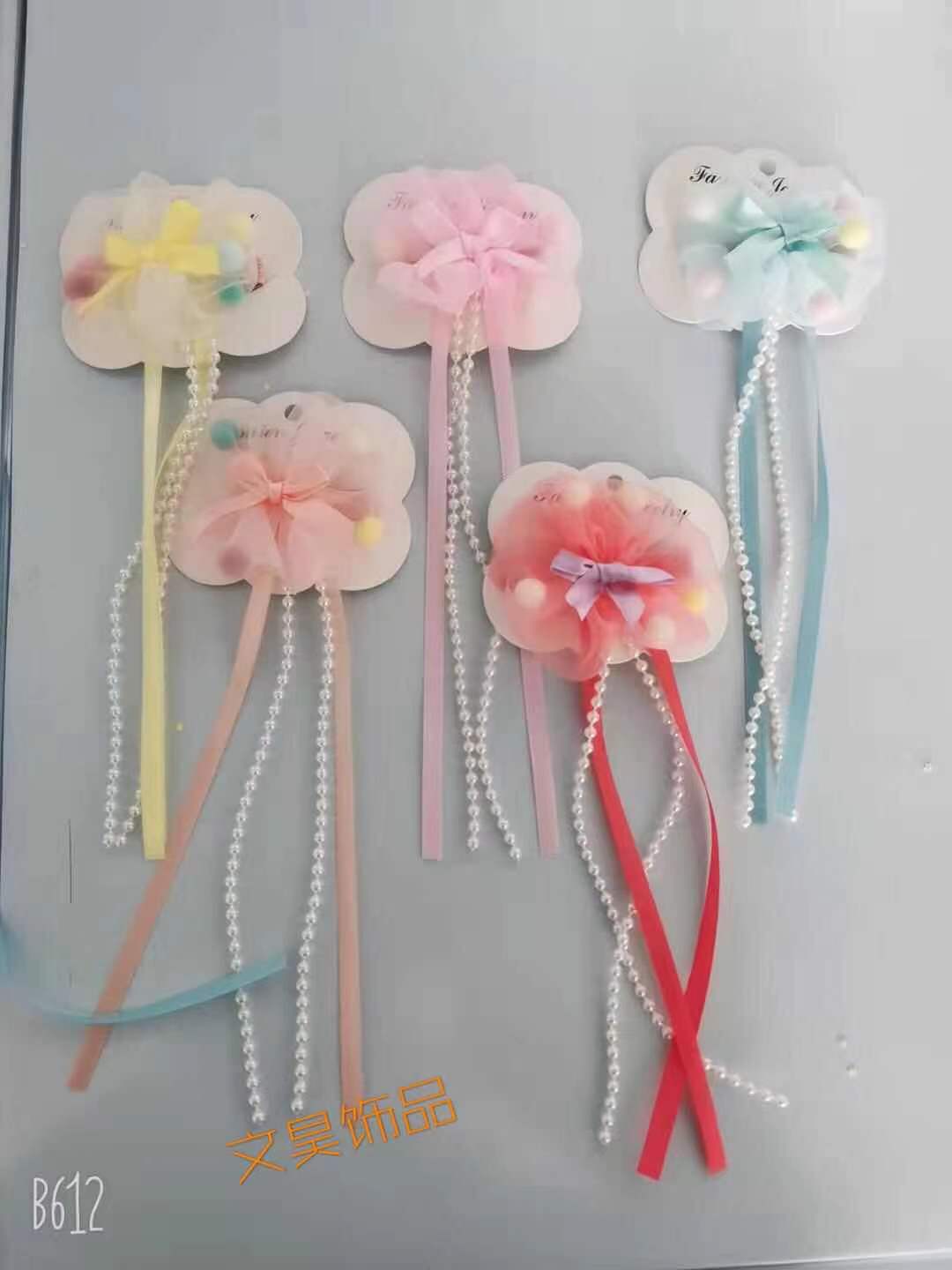 Wen Hao jewelry fashion children fringe hairpin ngff