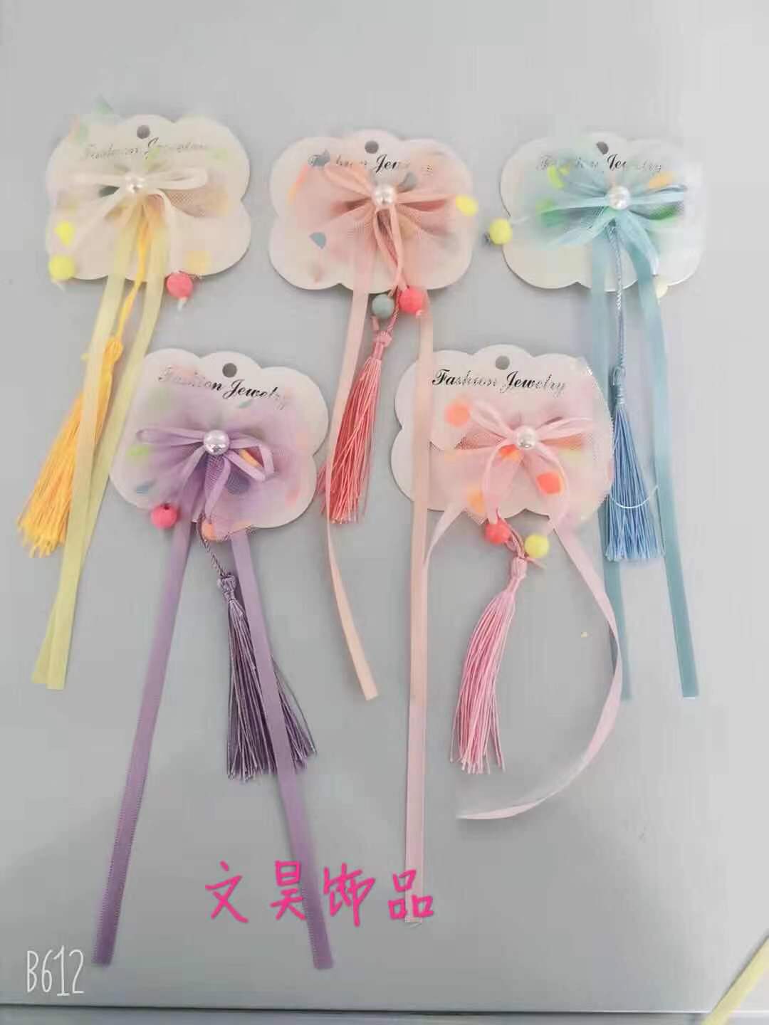 Wen Hao jewelry fashion children fringe hairpin jiii thumbnail