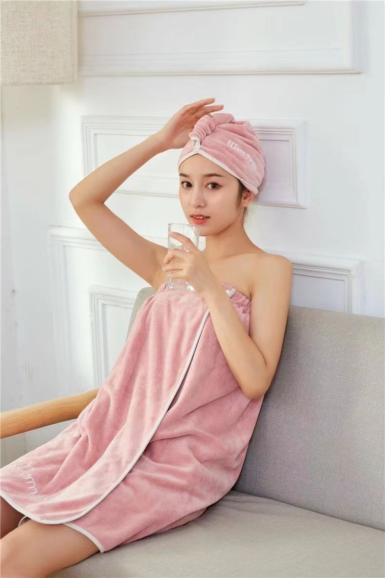 Yiwu Good Goods Floating Yang Absorption Water Bath Skirt Youth School Bath Skirt Embroidered Word Item Picture