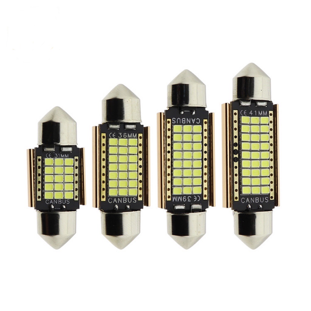 Canbus Decodes 2016 Dual Pointed Lights C5w 36Mm 31Mm 41Mm Automotive Led Roof Lights
