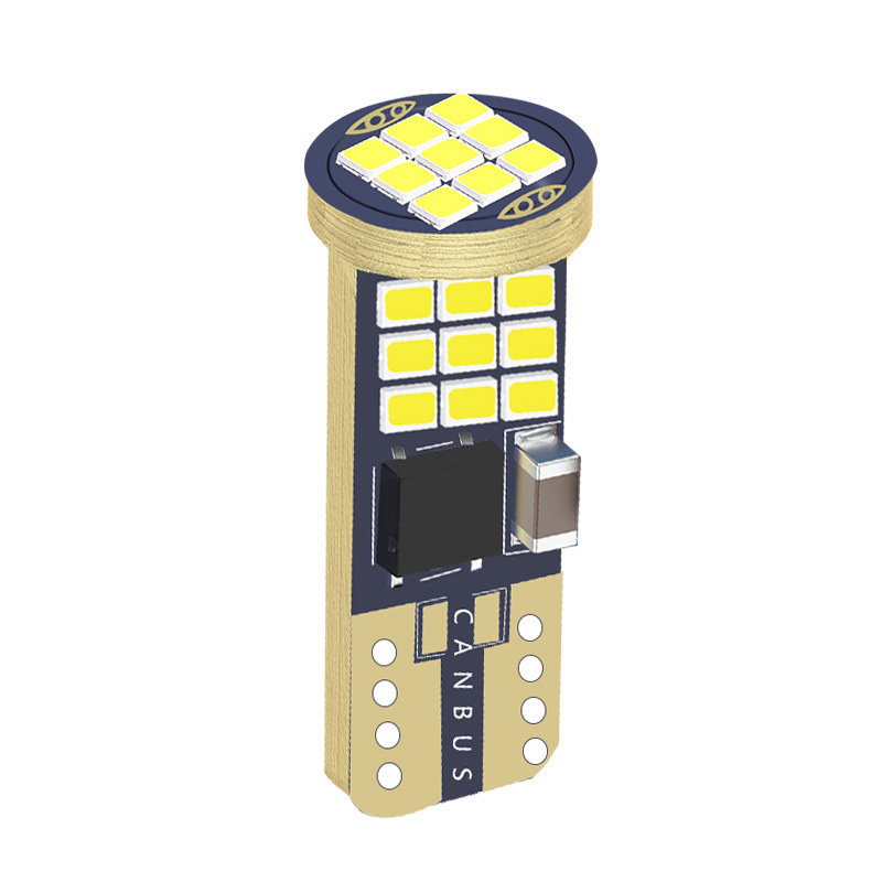 New Car Led T10 Width Light 2016-27Smd Decode Wide Pressure Running Light Reading Light details Picture