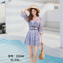 2022 Olang fashion loose version one-piece swimsuit, factory direct sale, two colors.