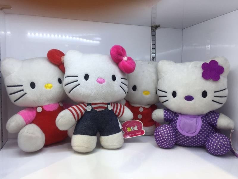 KT cat plush toy
