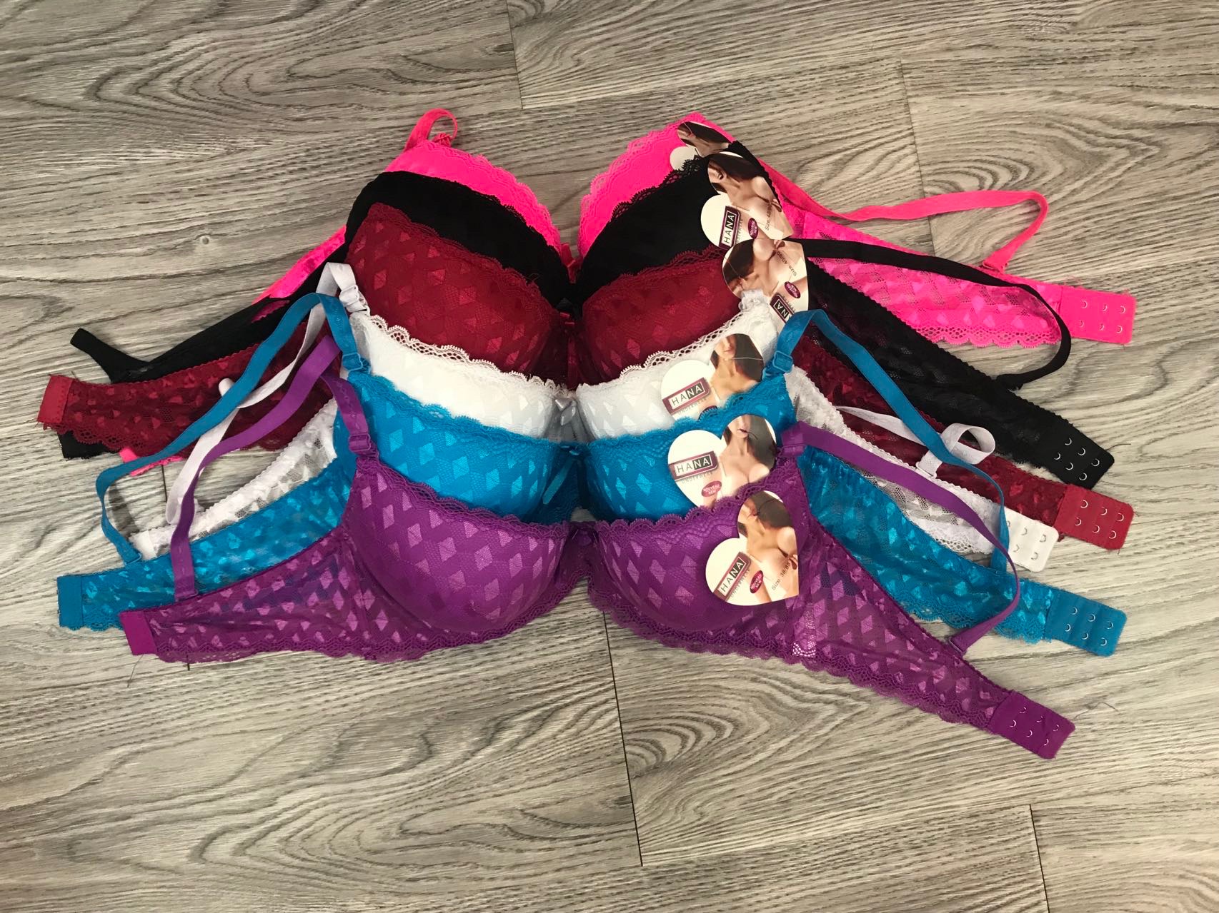 Lingerie women gather bra set breast small lace back breast