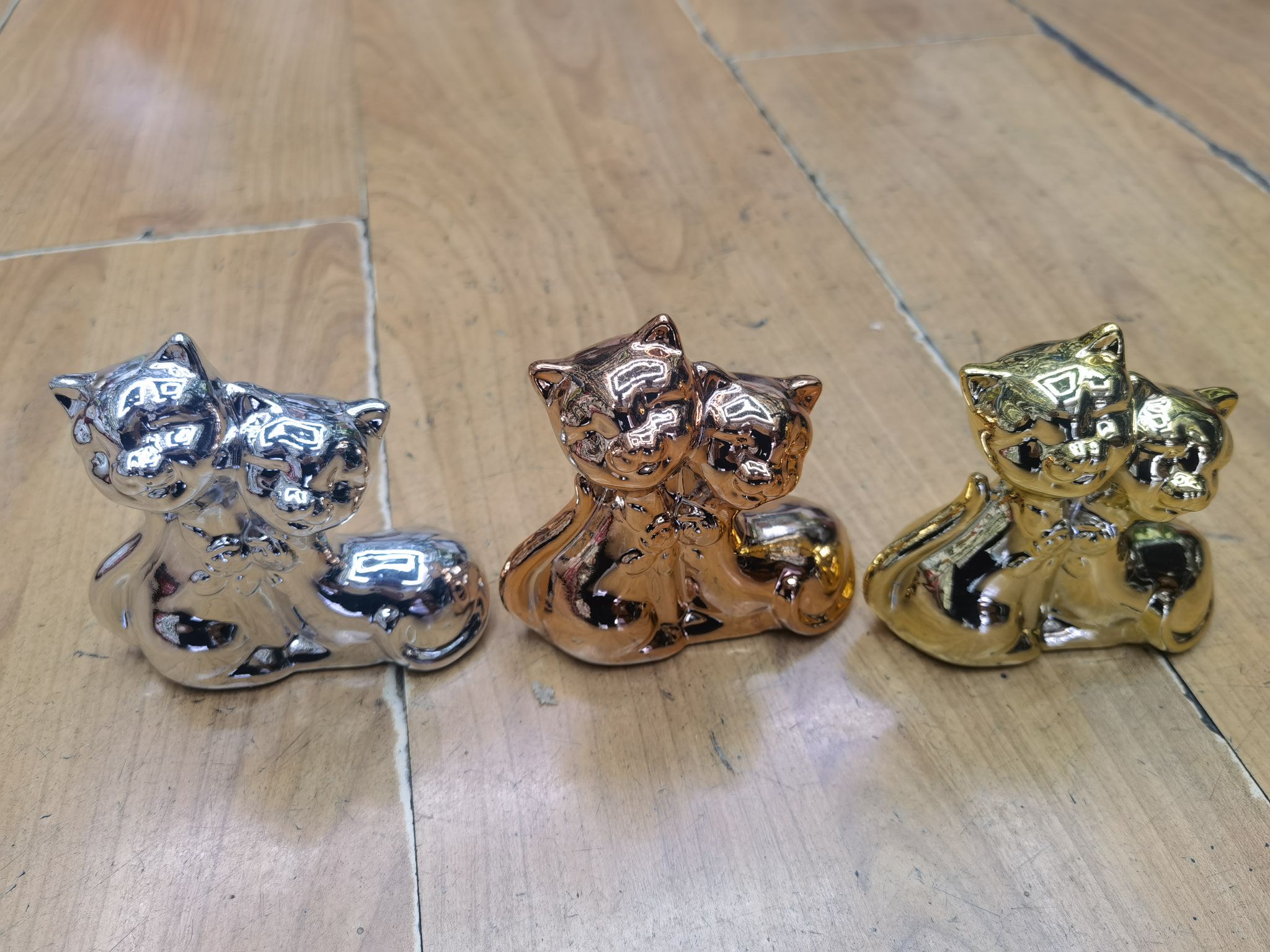 Ceramic Plating For Cat Home Ornaments Ceramic Crafts Home Decoration Ornaments details Picture