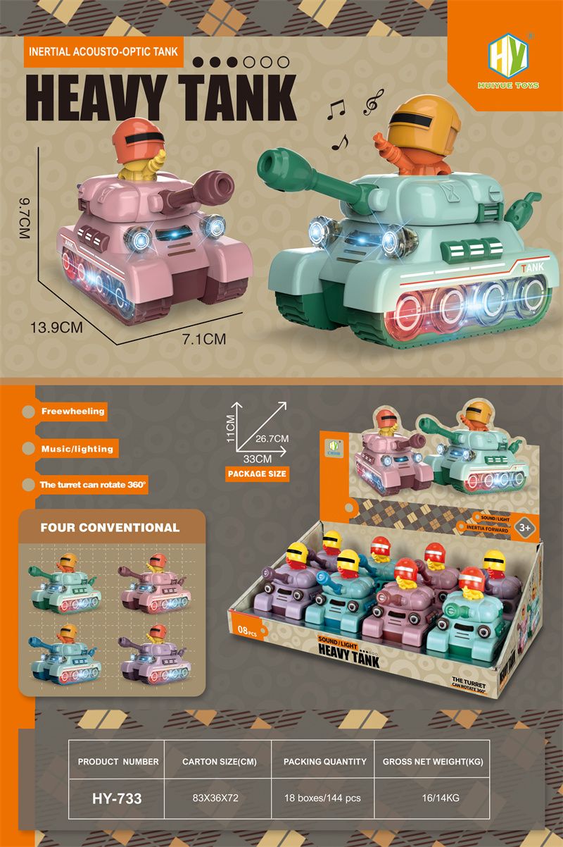 Acousto-optic inertial tank