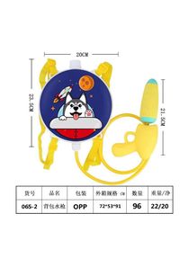 Two ha backpack water gun