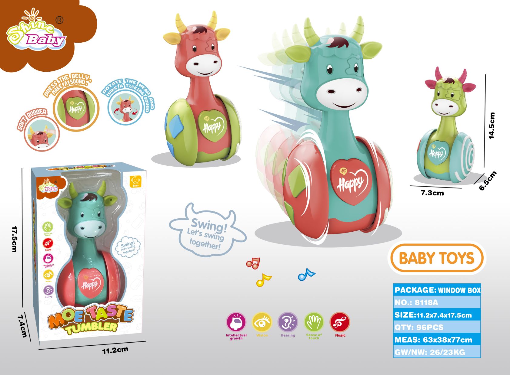 Bull tumbler box set