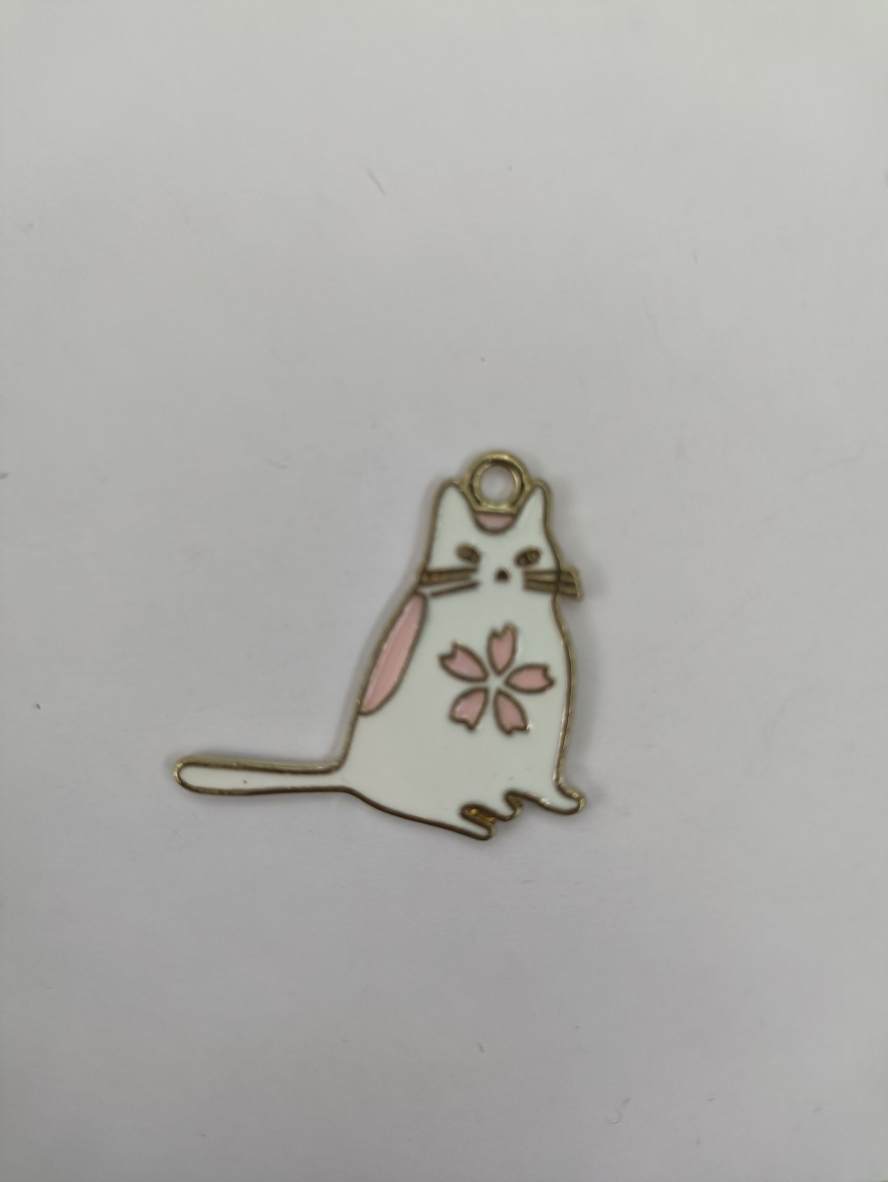 Drip Oil Animal Series Cat Pendant Accessories