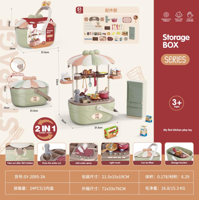 Home storage basket lights