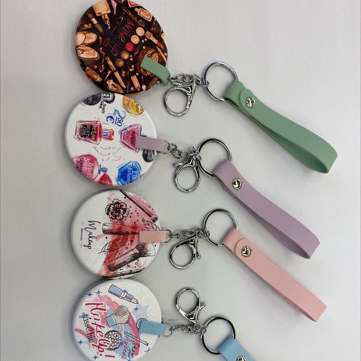 Dimes Craft Leather Mirror A-212 Craft Gift Festival Present