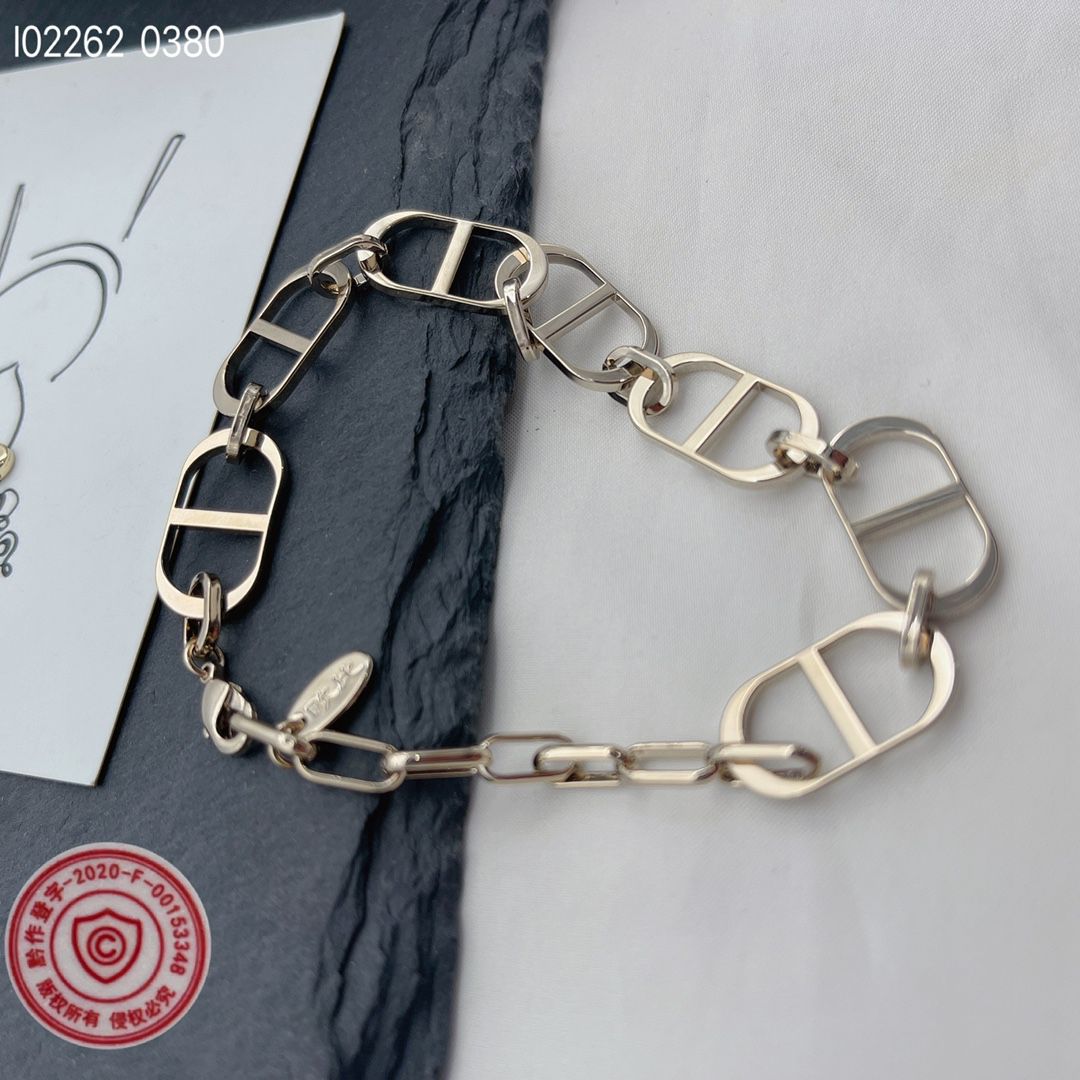 Obi Yabi metal wind bracelet light titanium gold
