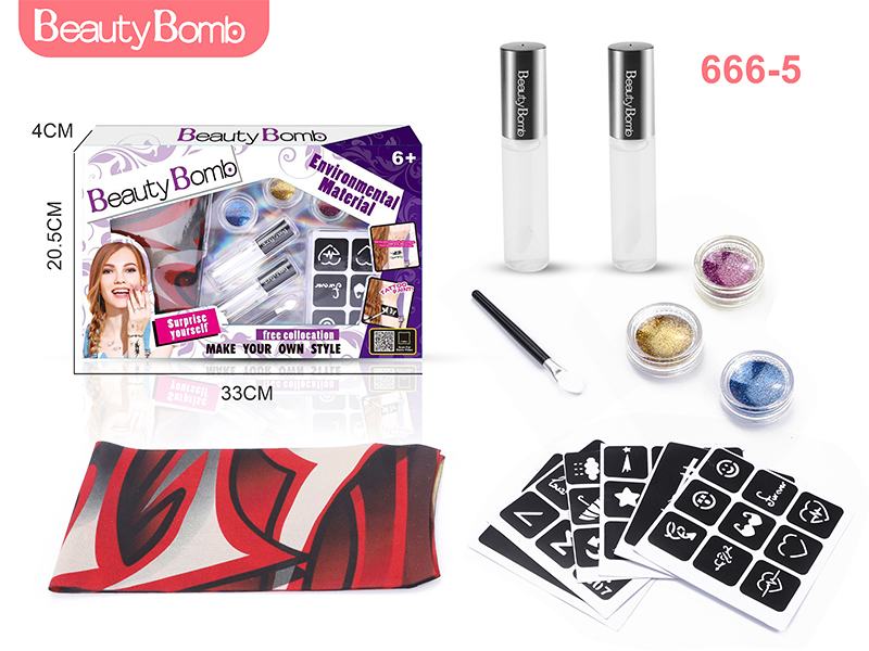Tattoo set for girls and children