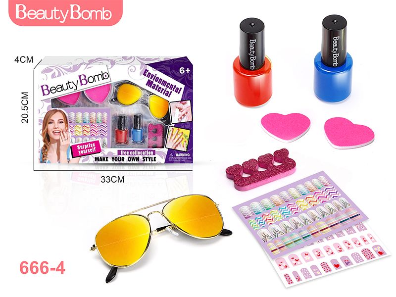 Children's manicure eye protector