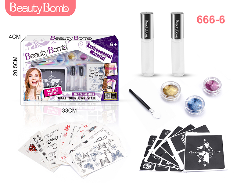 Girls' Tattoo kit for kids - a must for Sweet Cool girls