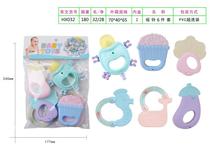 Pink rattle six-piece set