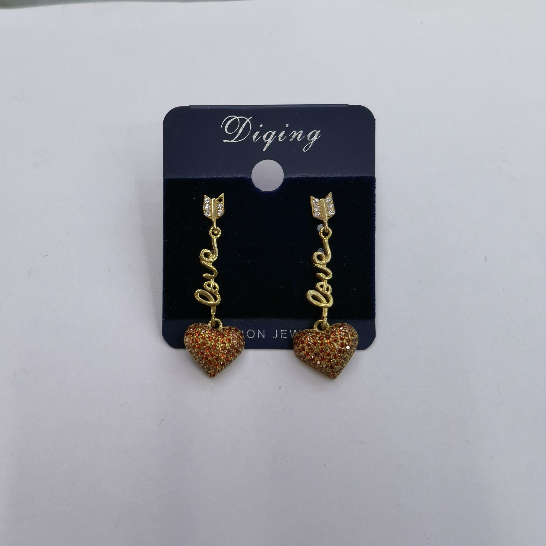 925 silver needle earrings pure copper inset white zircon fashion Korean version 13754 Application Scenario