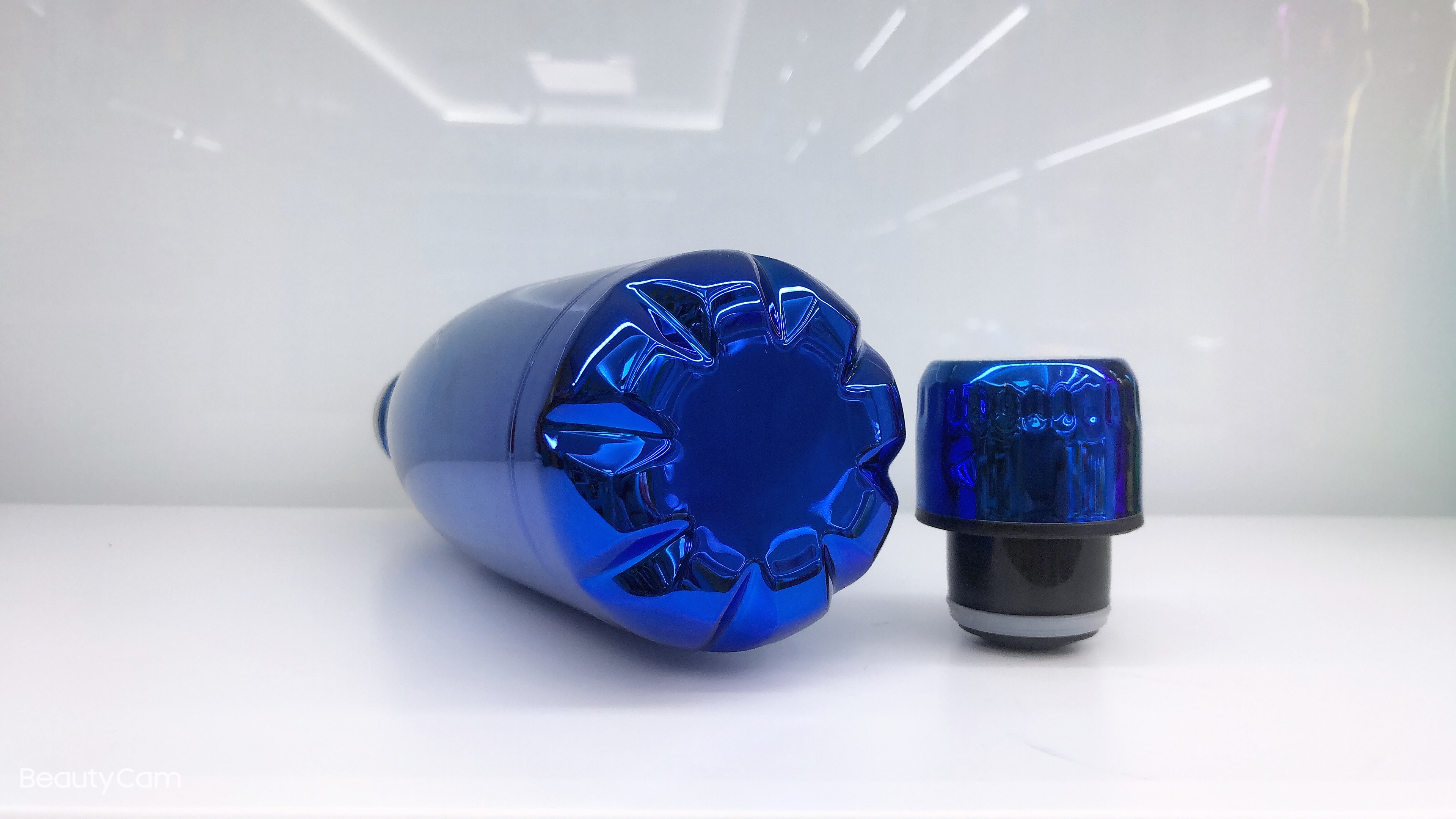 The factory sells 350ml electroplated Coke bottles directly Specification drawing