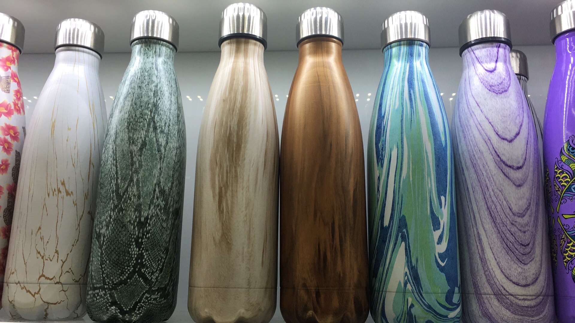 The new 350ml water transfer thermos cup for Coke bottle can be customized details Picture