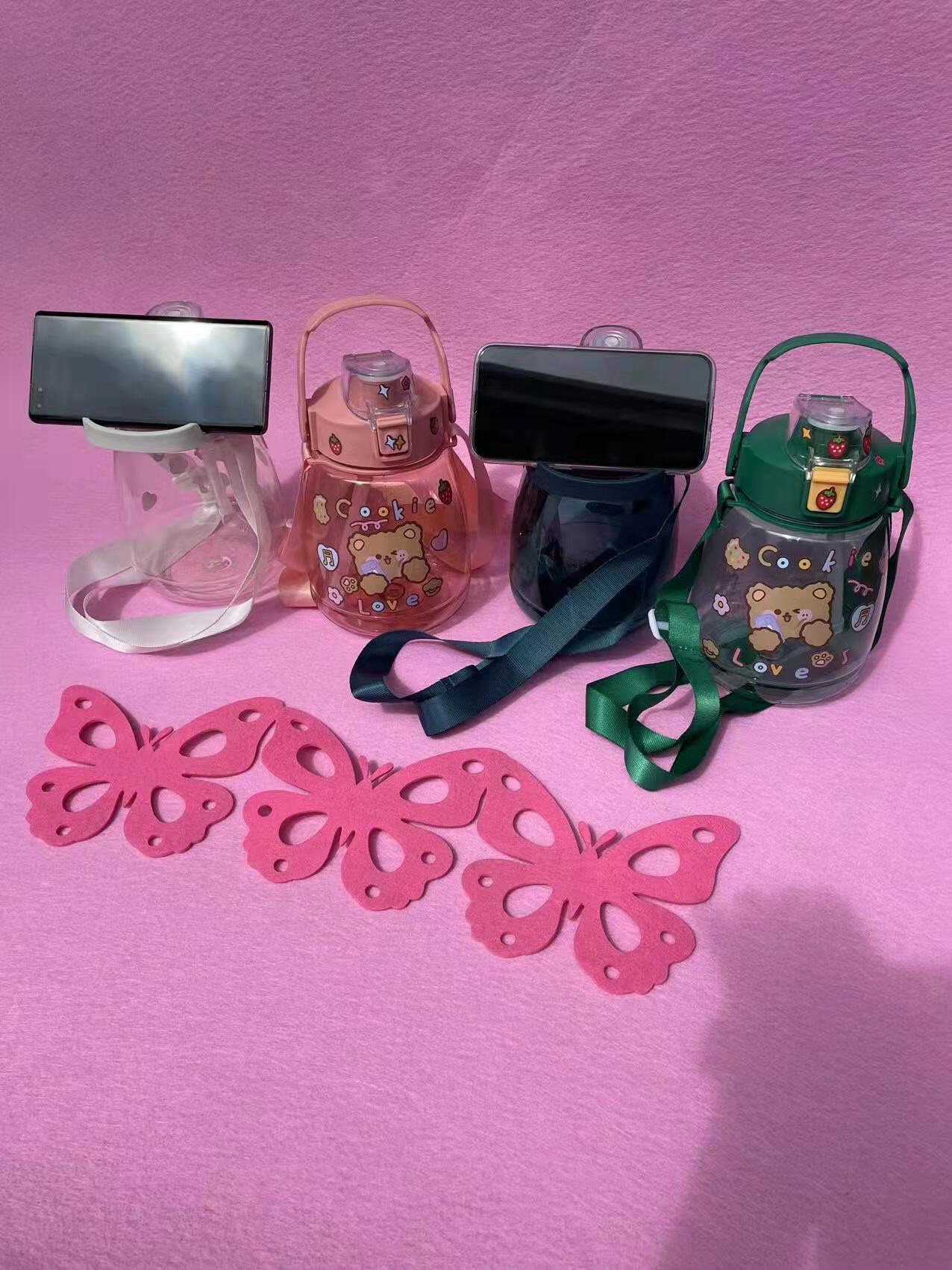 Mobile phone holder 1300ml heat preservation cup Specification drawing