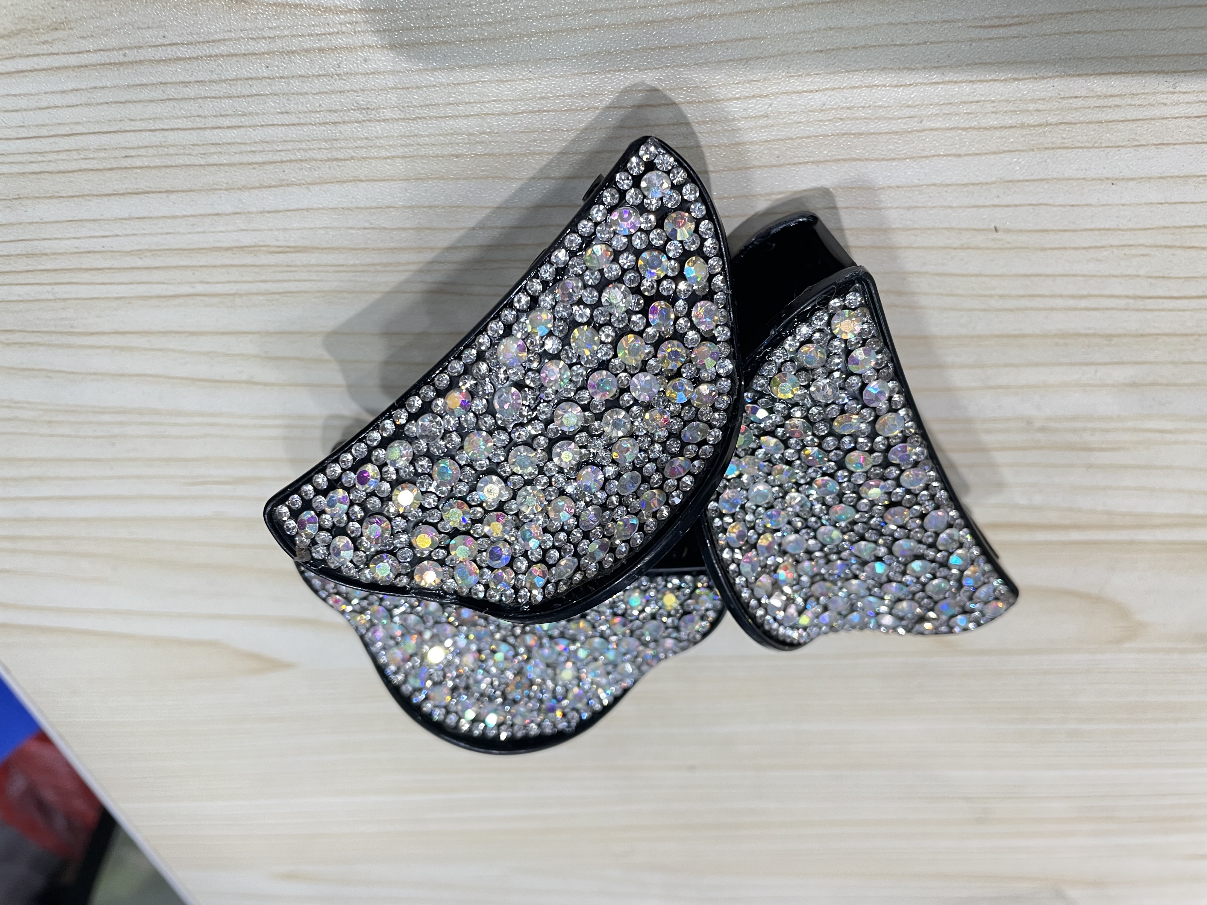 Temperament pan hair clip big size with drill hair accessories grasp clip water drill thick hair weight headdress mom back of the head hair clip full figure