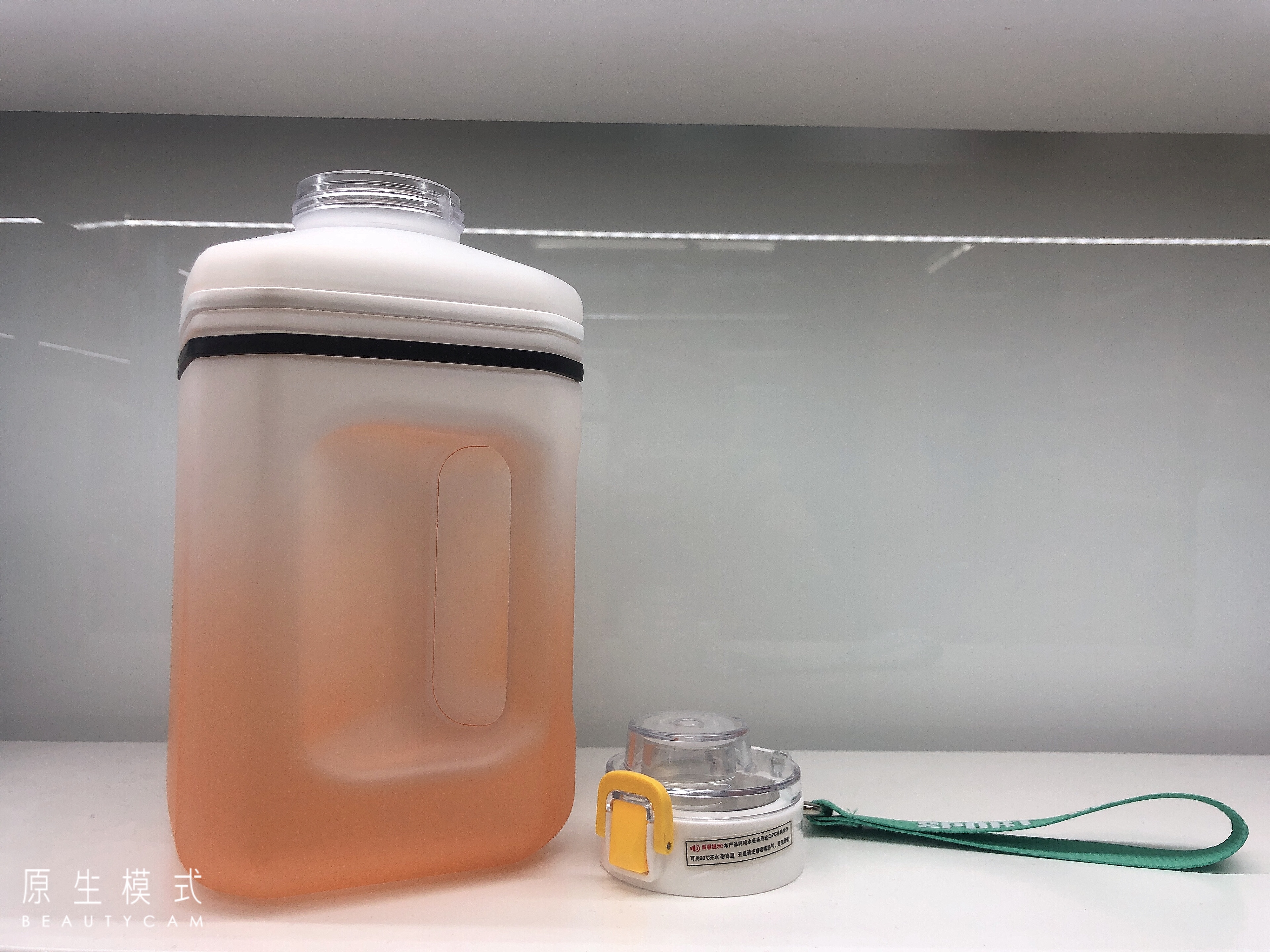 New square ton cup frosted 2.2L large capacity kettle details Picture