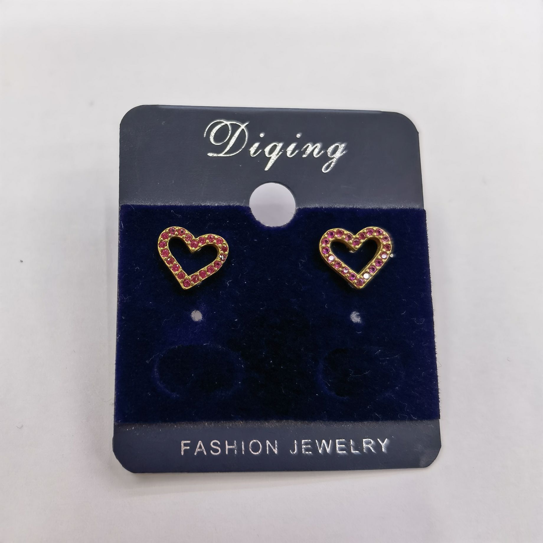 925 silver needle earrings pure copper inset color zircon fashion Korean version 13675 Application Scenario