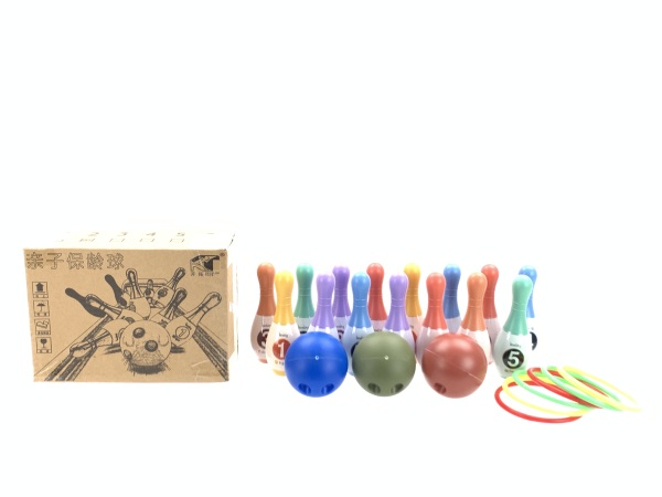 QQ Bowling ball set color