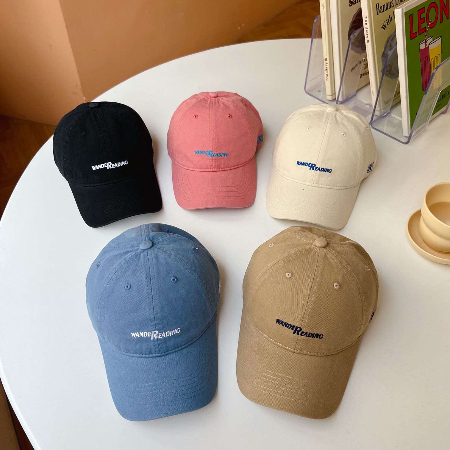 YAHA Summer Departure Embroidery Street Embroidery Stick Ball Cap Woman thumbnail