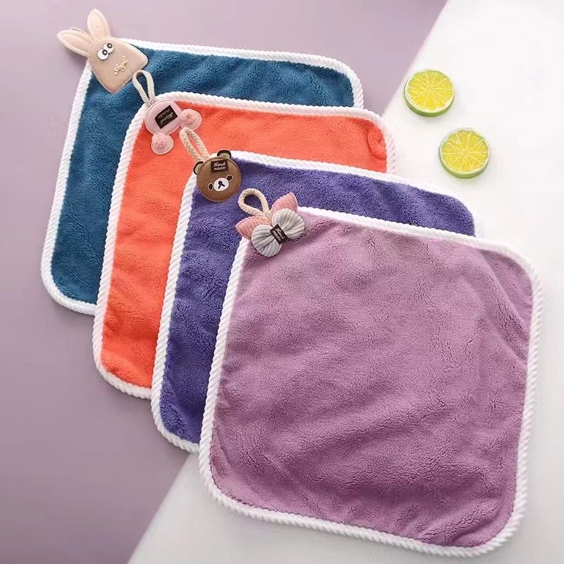 Piao Yang absorbent hand towel with thick decal thumbnail