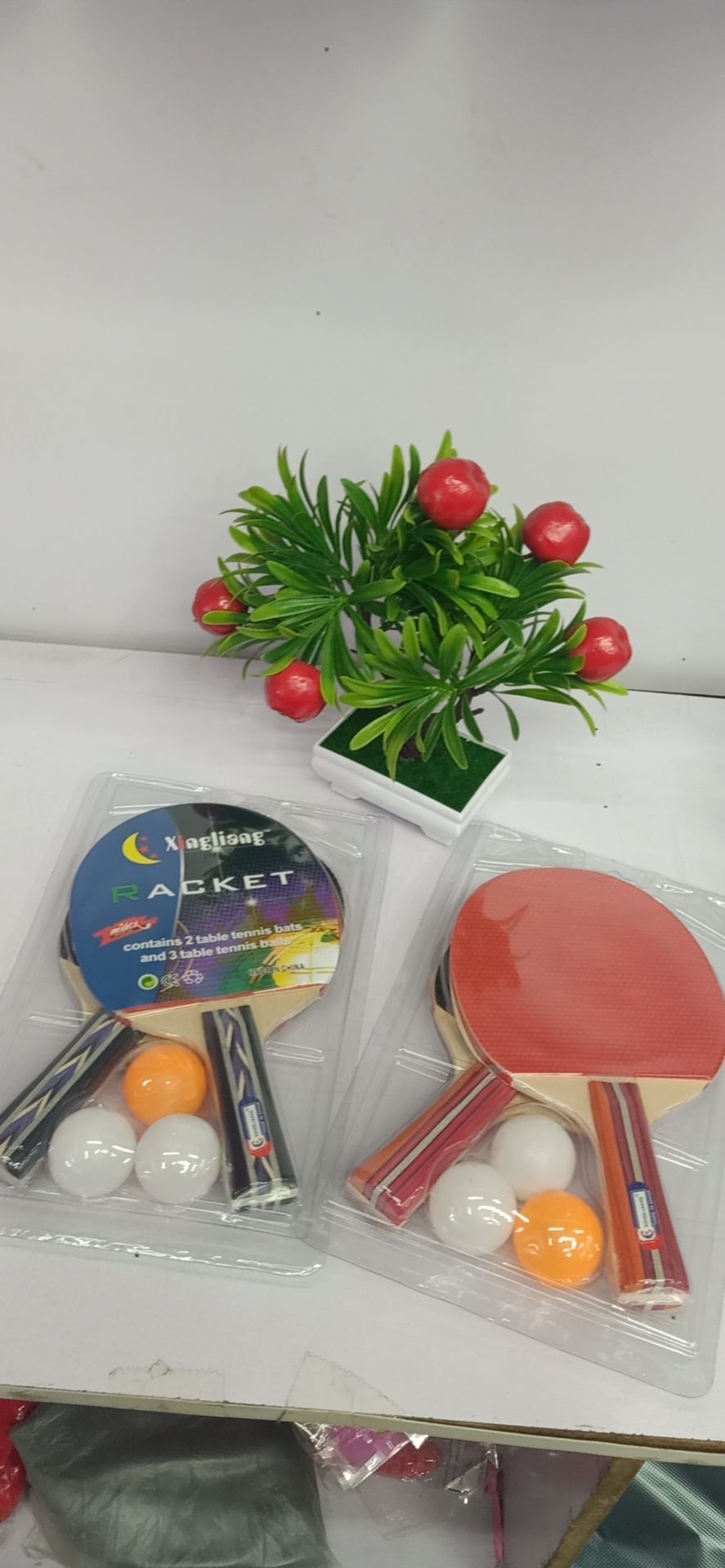 English Table Tennis Racket Household Sports Goods Training Fitness Artifact Professional Competition