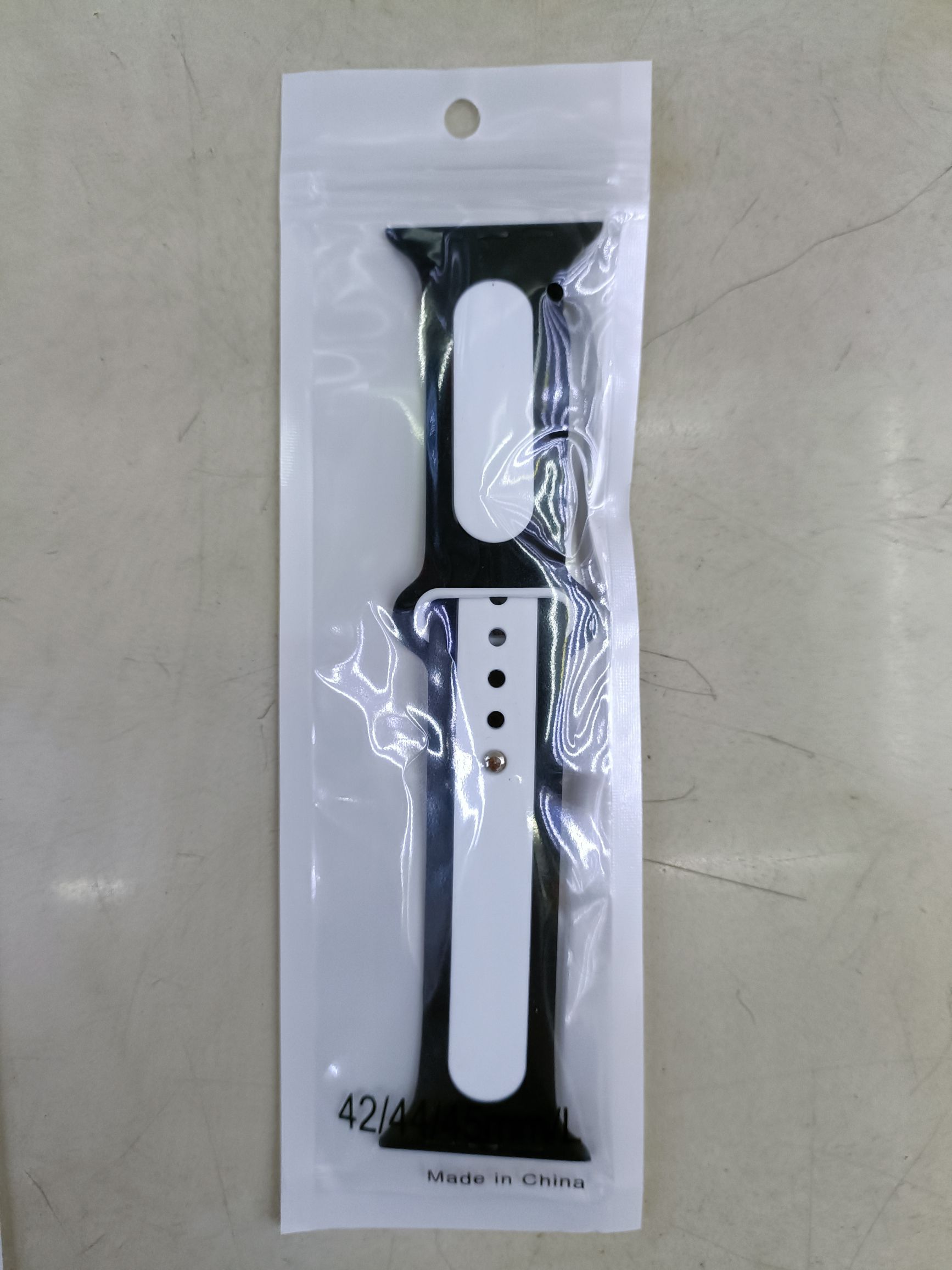 Vintage silicone watch strap