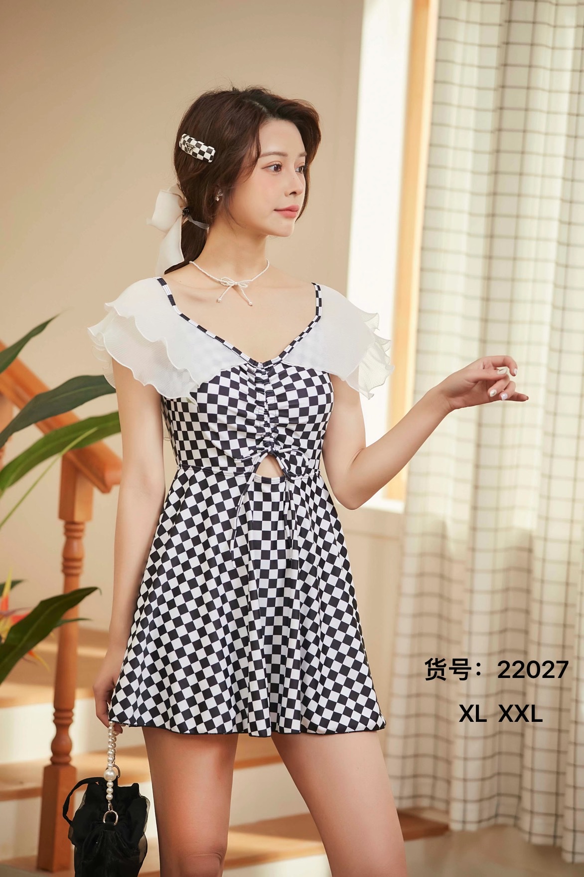 2022 new Olang fashion temperament slimming dress, manufacturer direct wholesale thumbnail