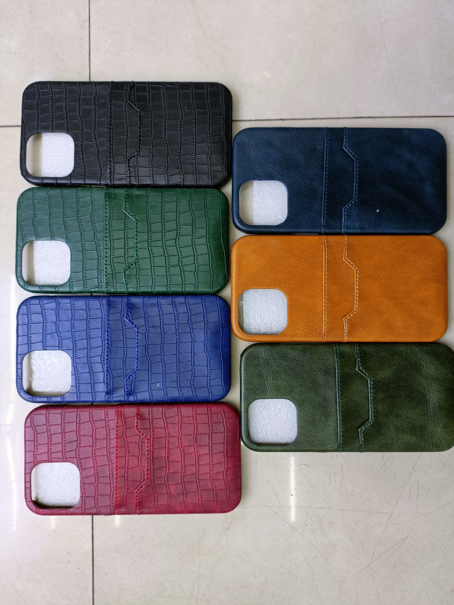 Two insert card oil edge three pack flannel cloth mobile phone case protective cover