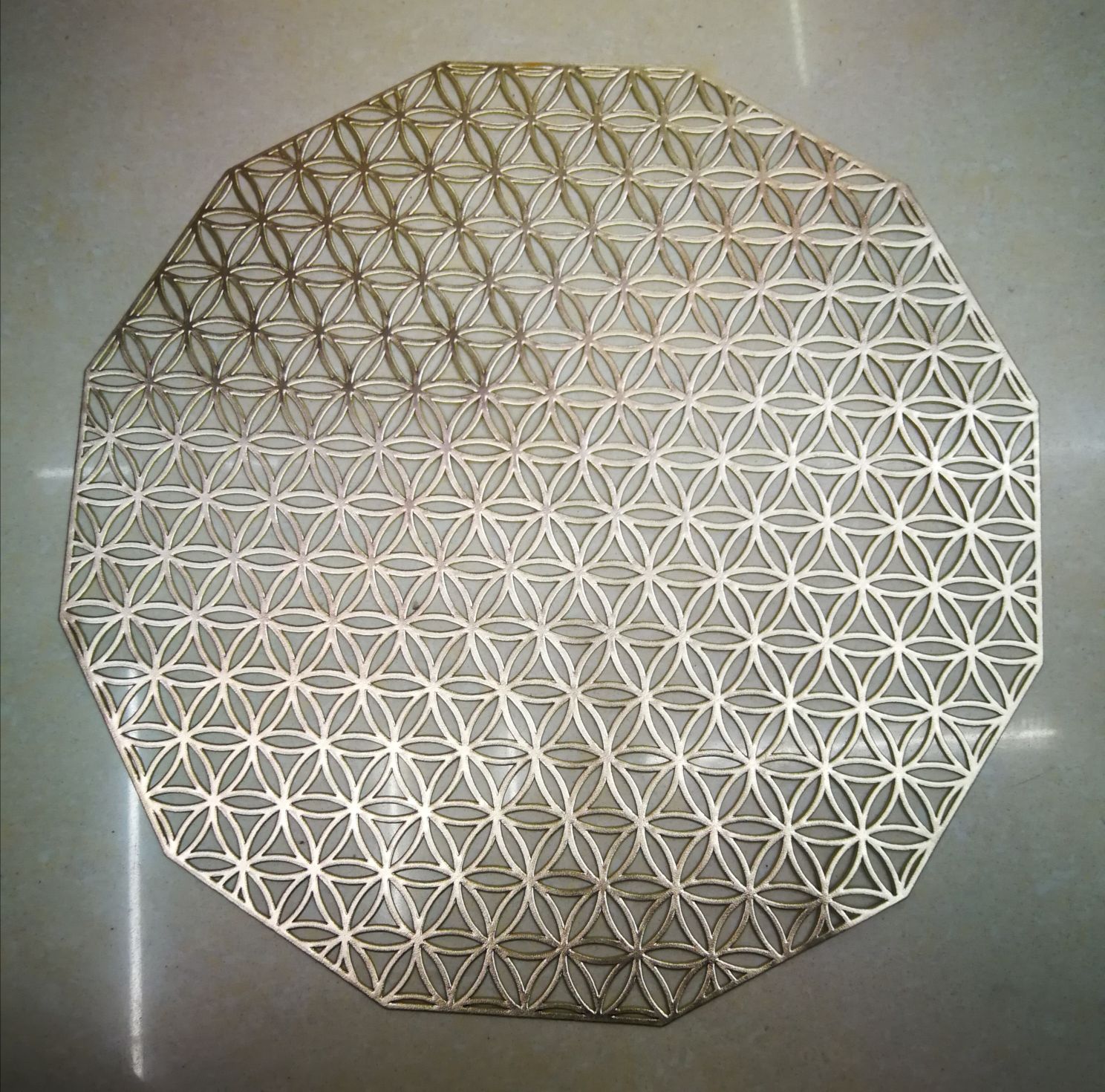 Placemat, Pvc Placemat, Environmentally Friendly Placemat, Heat Insulation Mat, Multi-Purpose Placemat Specification drawing