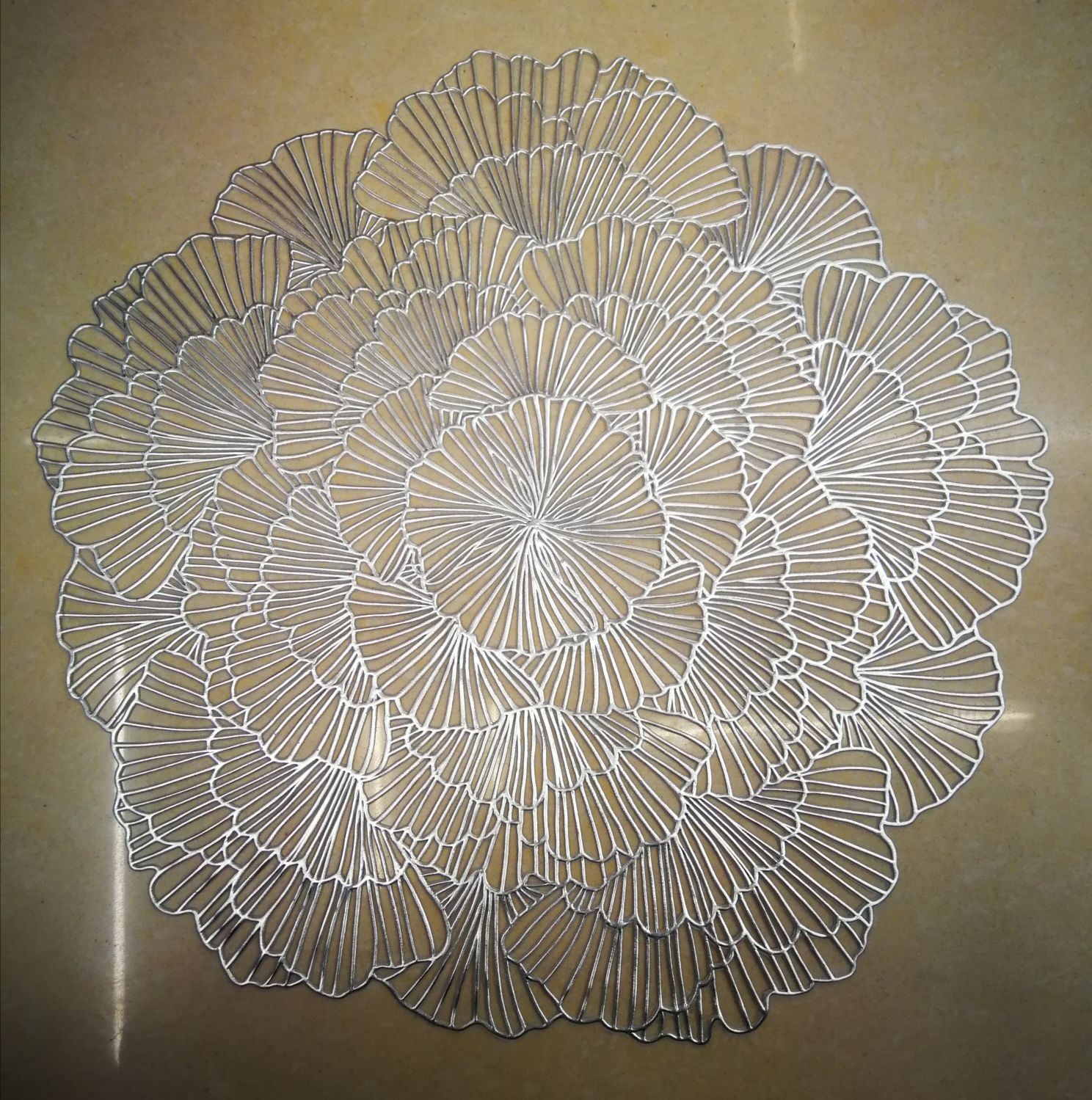 Placemat, Pvc Placemat, Environmentally Friendly Placemat, Heat Insulation Mat, Multi-Purpose Placemat Item Picture