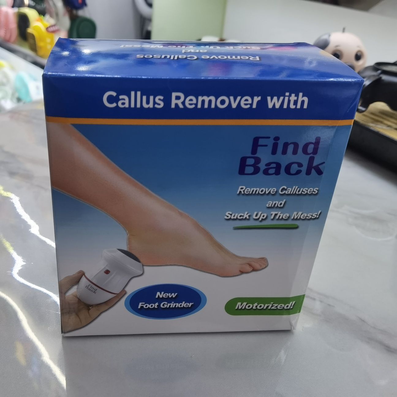 Rechargeable battery foot grinder