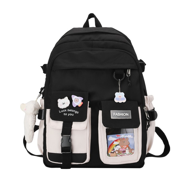 Leisure Backpack Side View Showing Compartments